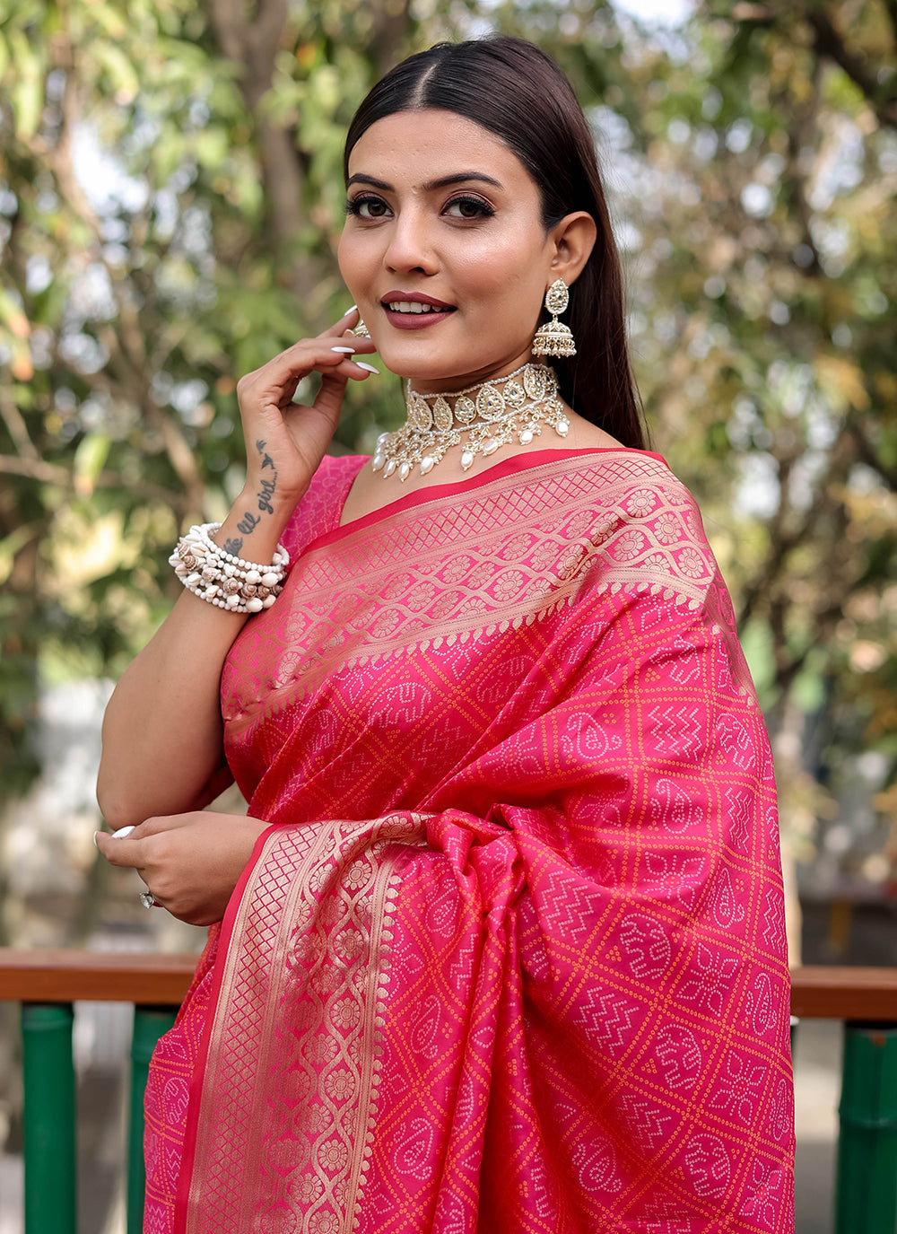 Classic Saree For Engagement
