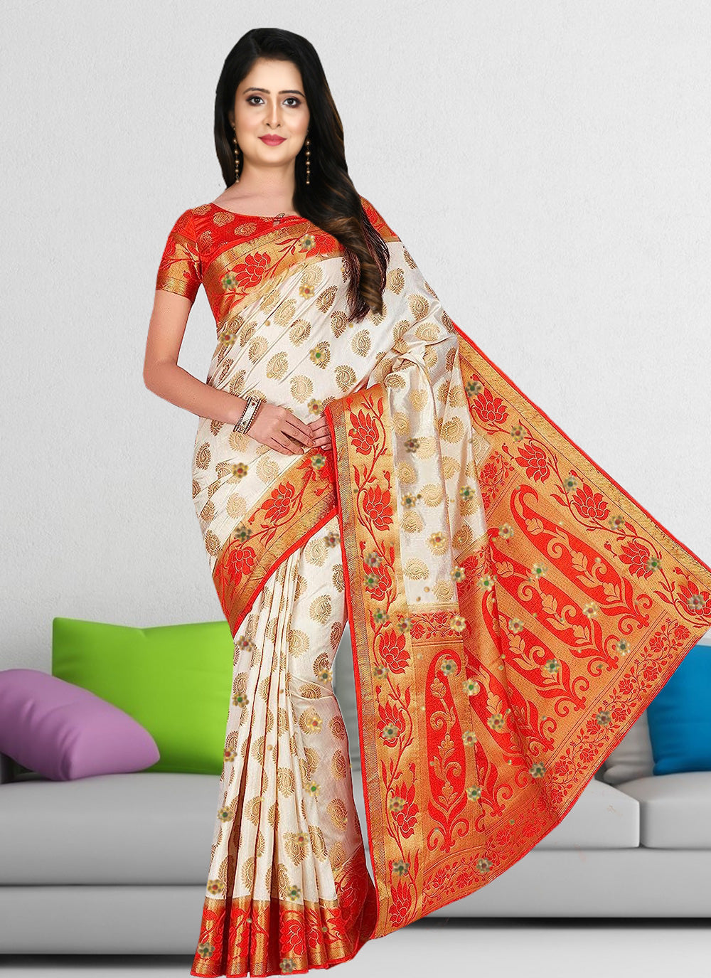 Kanjivaram Silk Trendy Saree