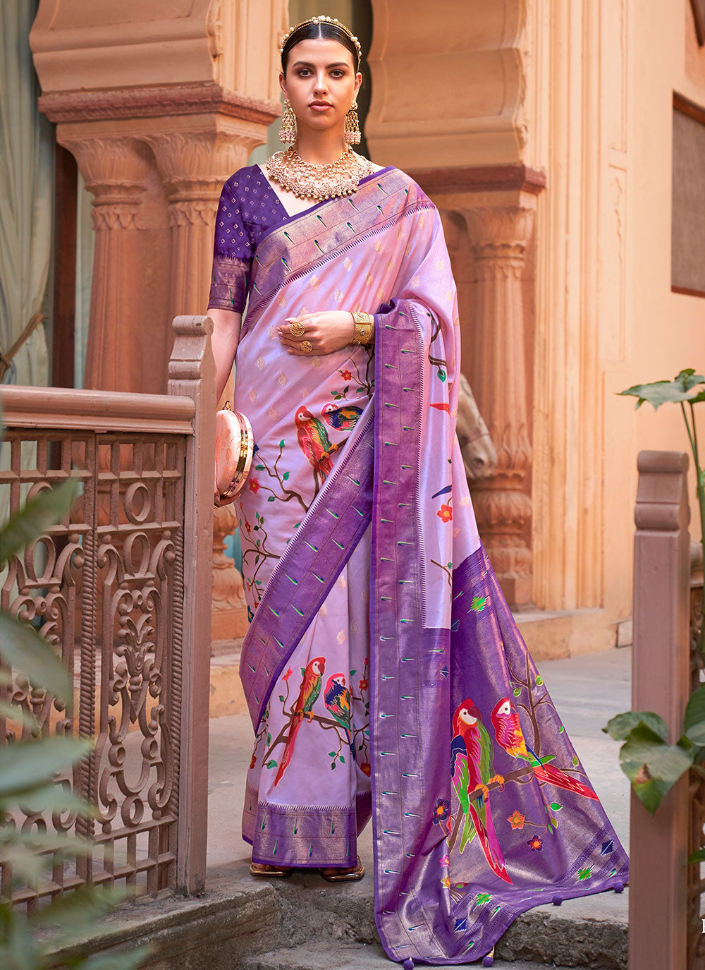 Silk Lace Classic Saree