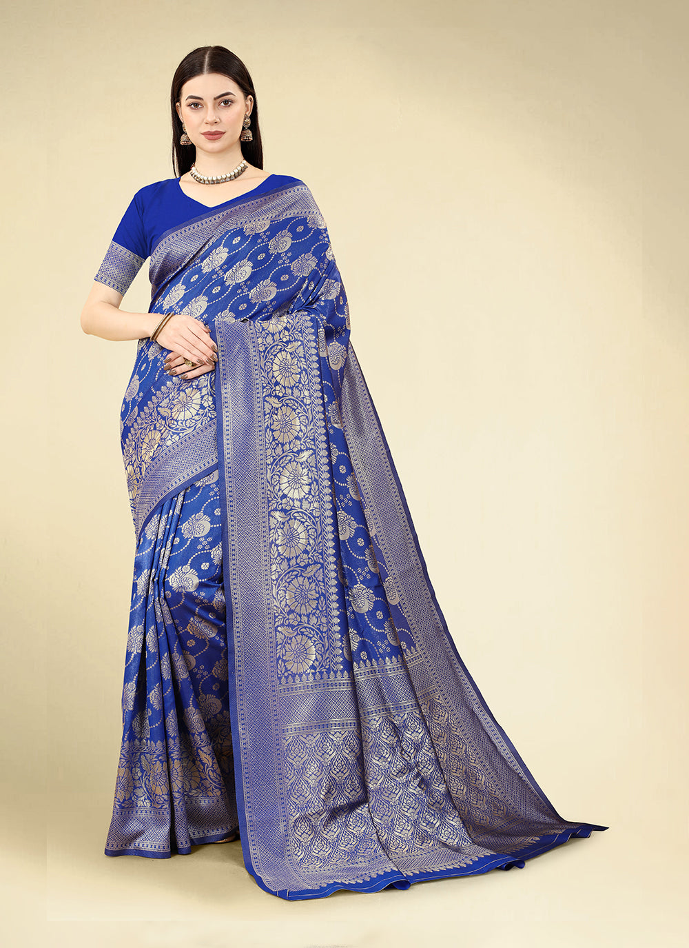 Woven Saree For Party