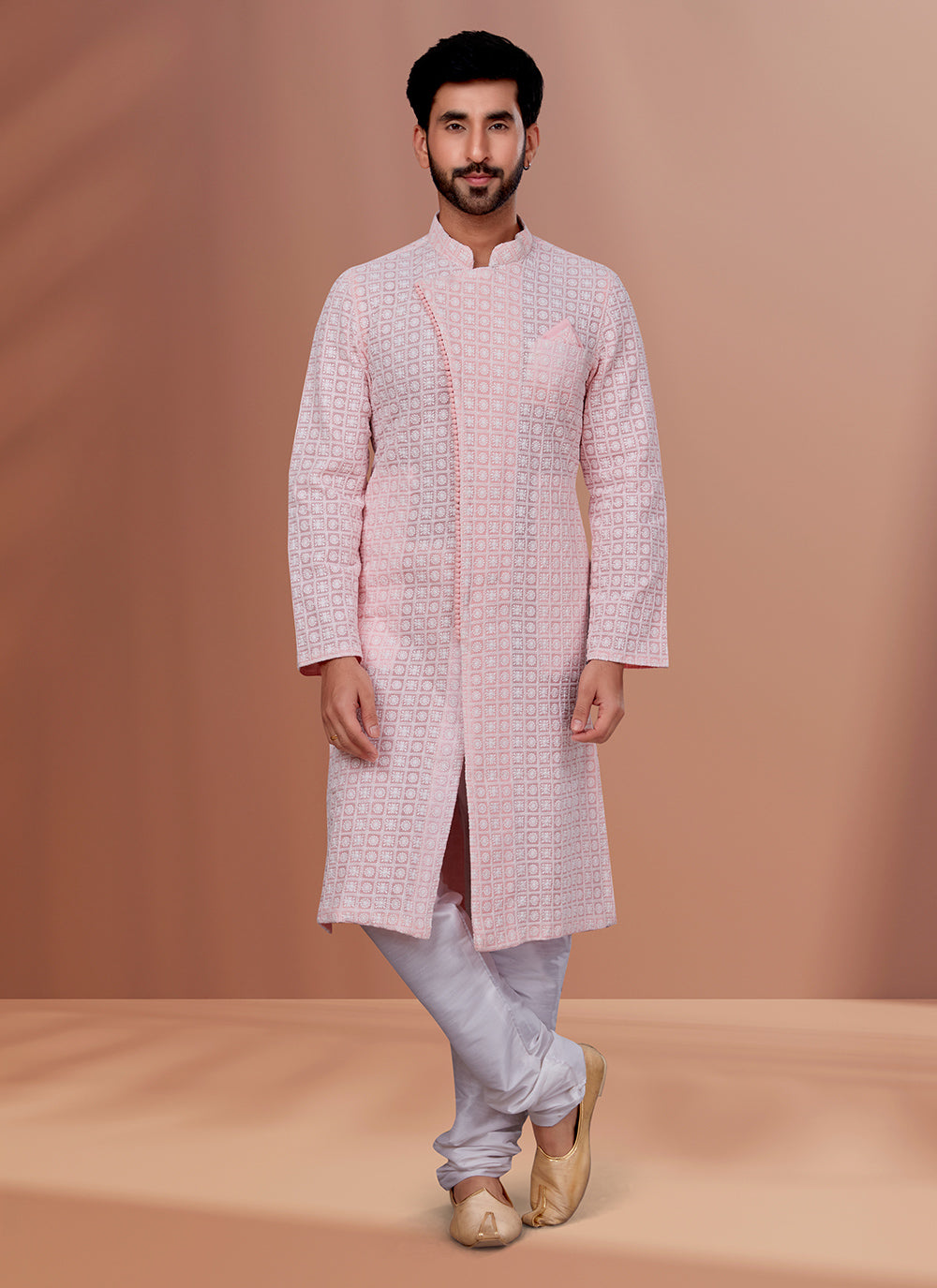 Kurta Pyjama In Pink