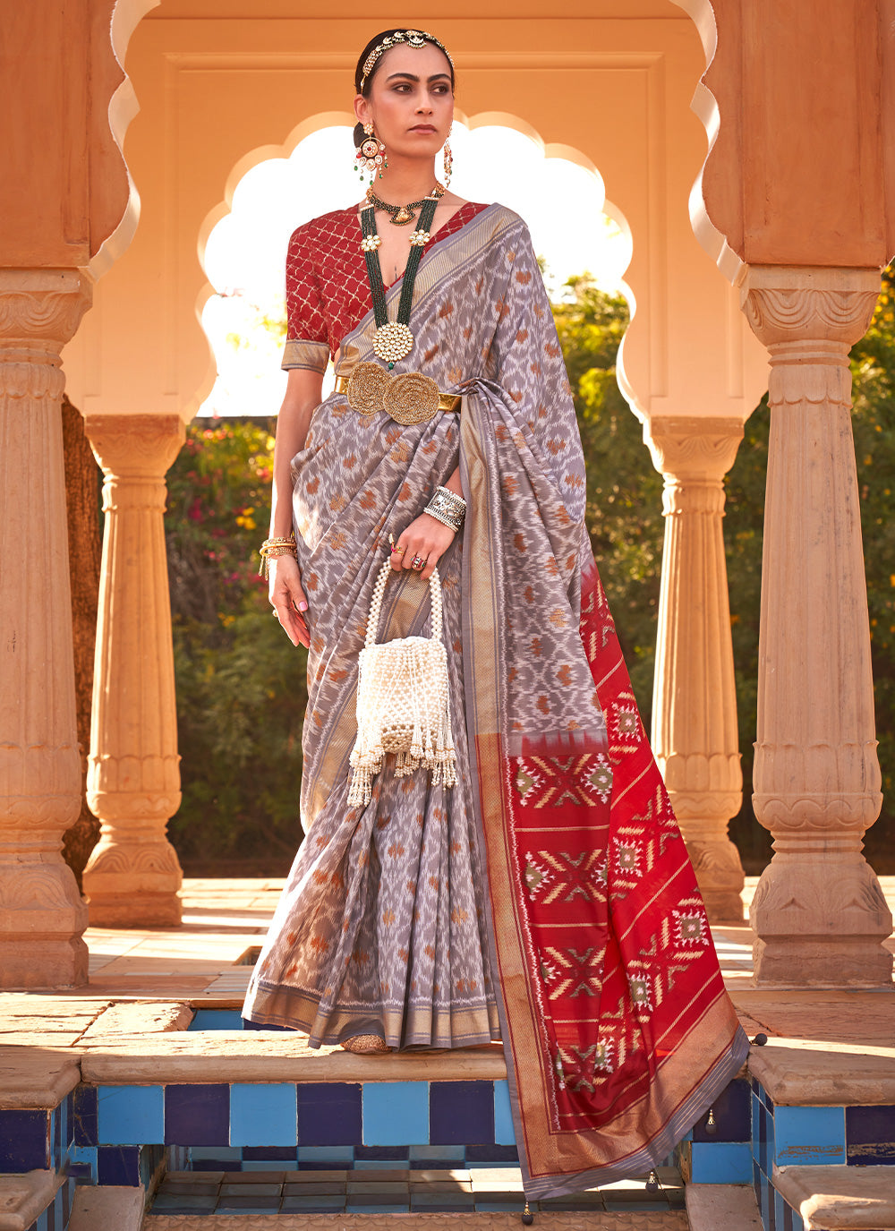 Kanchipuram Silk Trendy Saree For Engagement