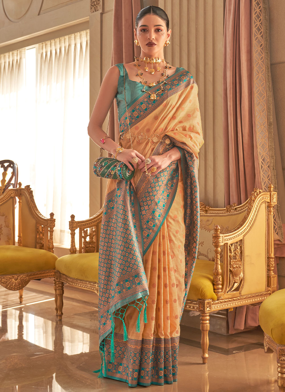 Handloom Silk Contemporary Saree