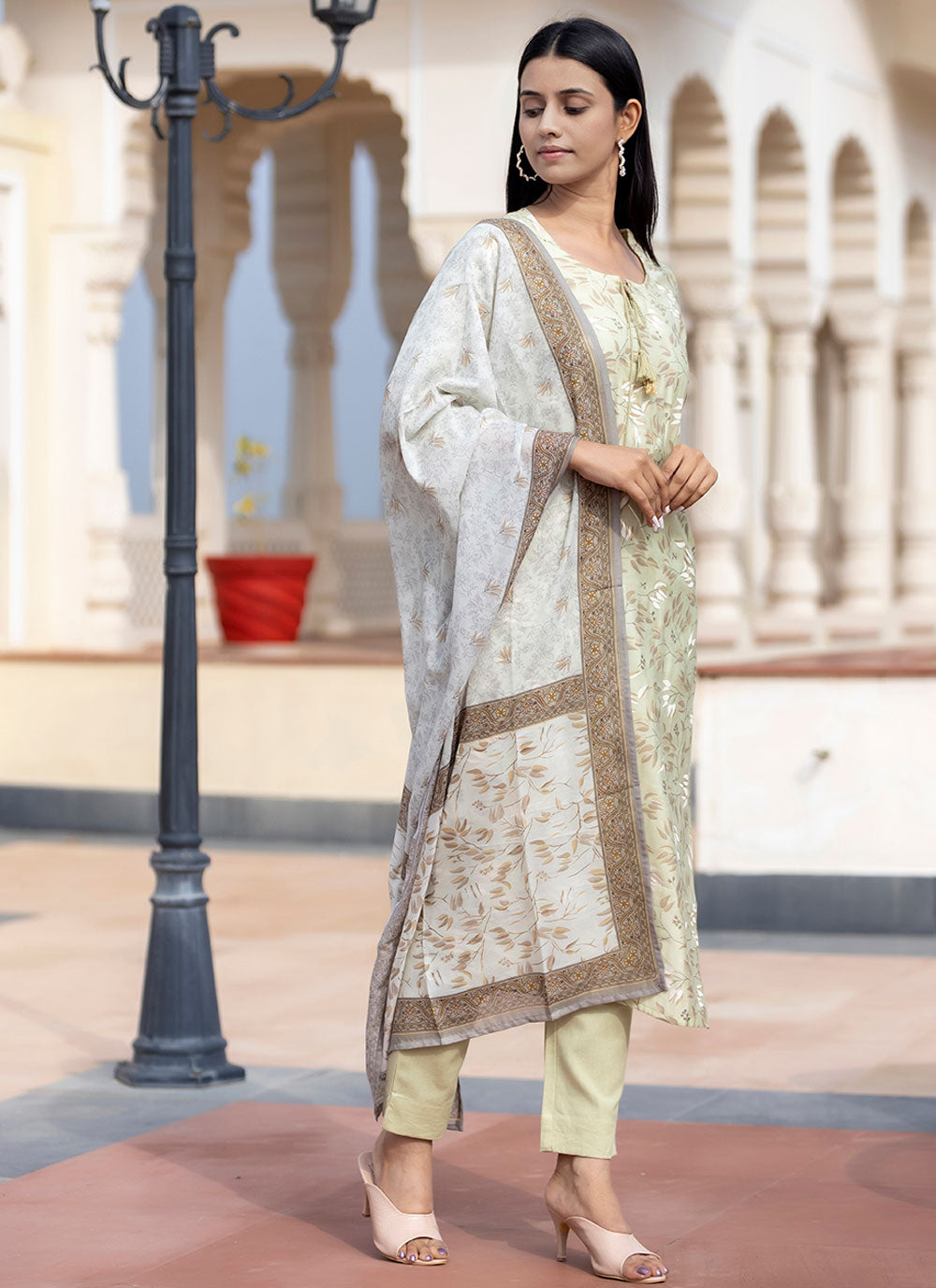 Sequins Silk Trendy Salwar Kameez