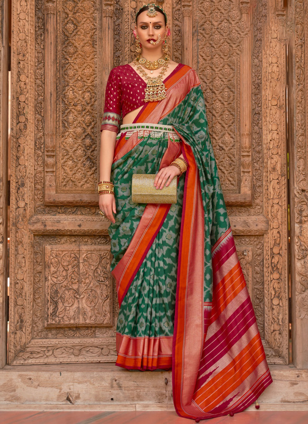 Silk Saree For Ceremonial