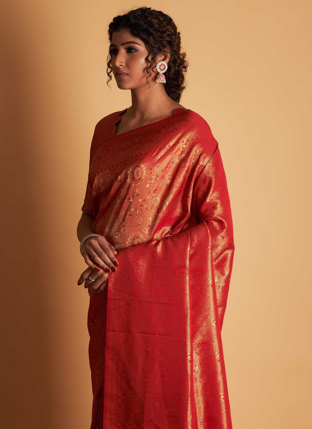 Kanjivaram Silk Designer Saree For Party