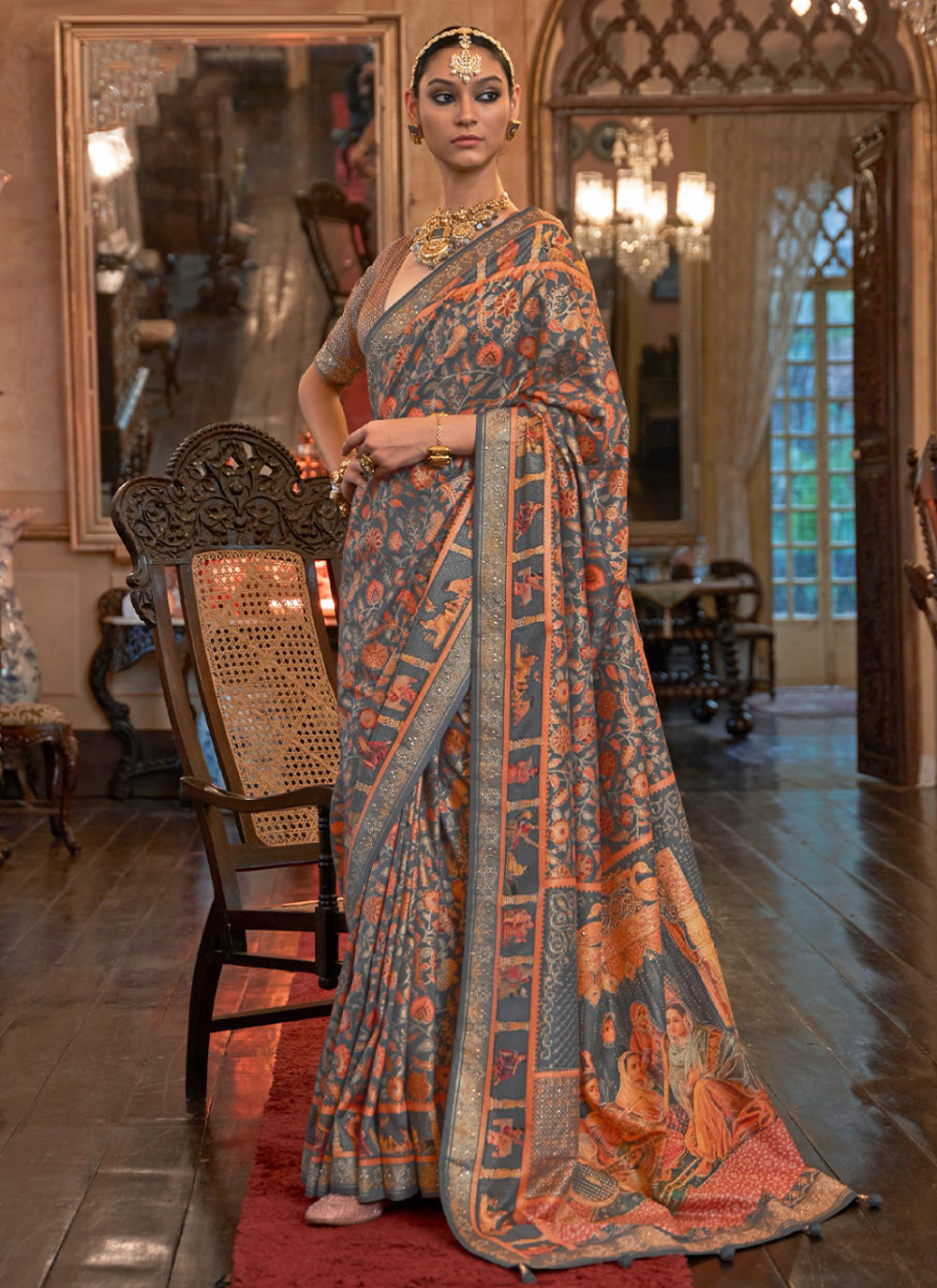 Trendy Saree For Engagement