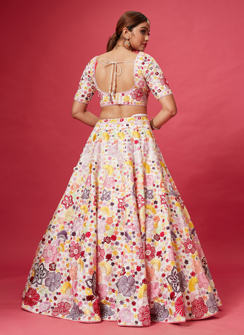 Rose Pink Designer Lehenga Choli