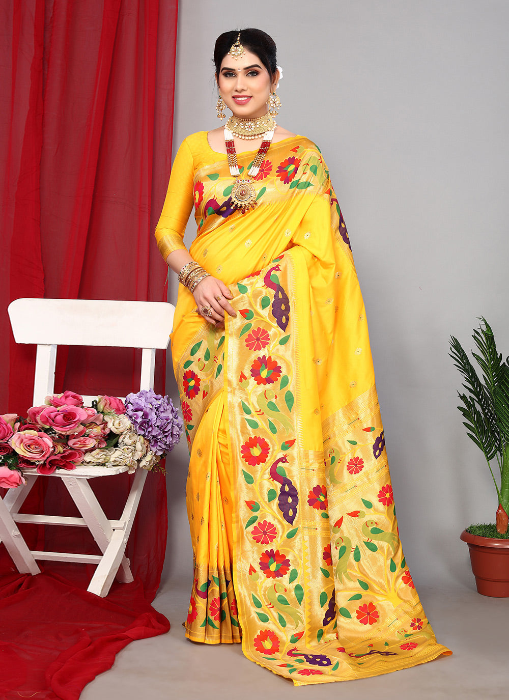 Zari Traditional Saree