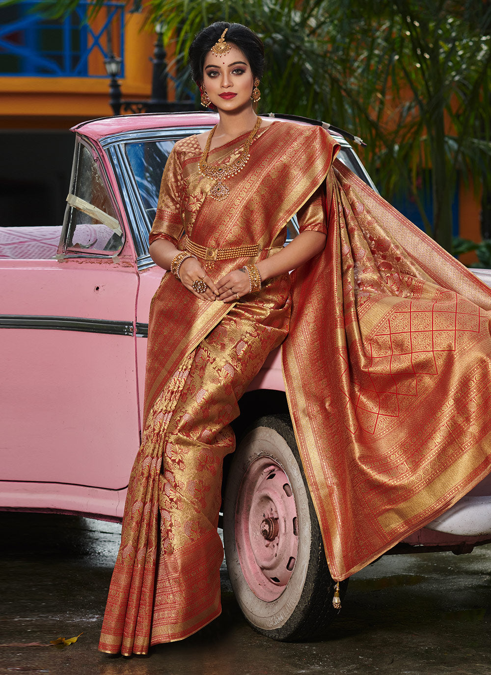 Weaving Classic Designer Saree