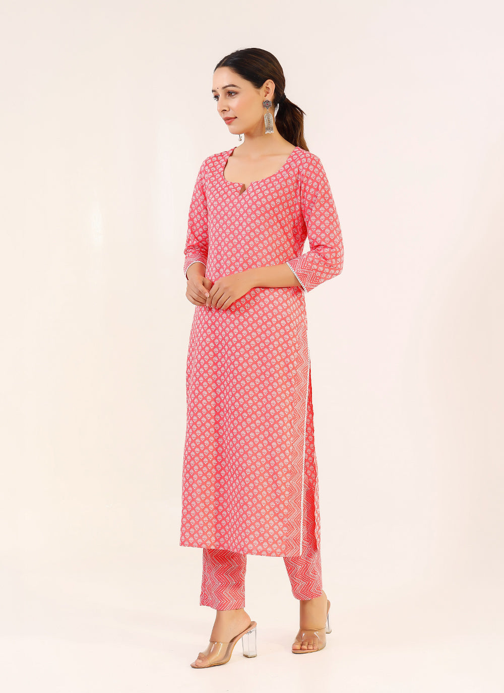 Fancy Pant Style Suit in Pink