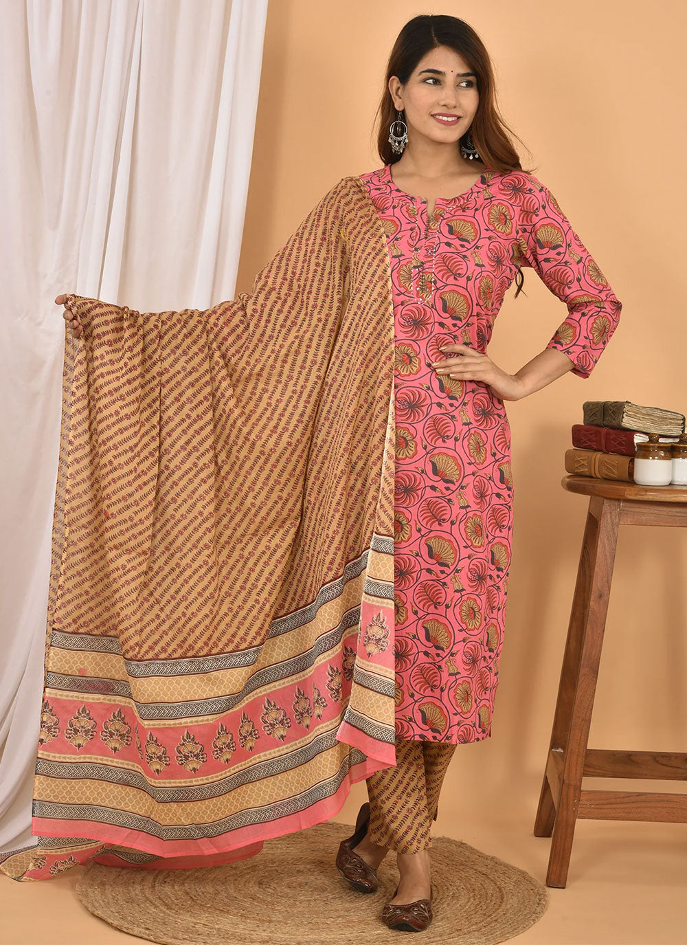 Printed Readymade Salwar Suit